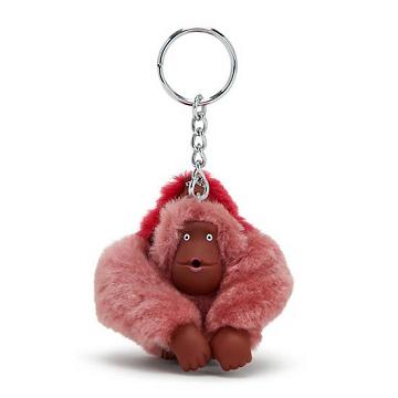 Kipling Mom And Baby Sven Monkey Keychain Accessories Rød | NO 1265UZ